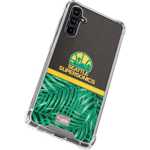 NBA Seattle SuperSonics Retro Palms Galaxy A54 5G Clear Case