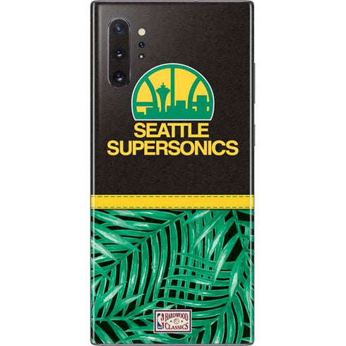 NBA Seattle SuperSonics Retro Palms Galaxy Note 10 Plus Skin