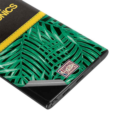 NBA Seattle SuperSonics Retro Palms Galaxy Note 10 Plus Skin