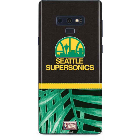 NBA Seattle SuperSonics Retro Palms Galaxy Note 9 Skin