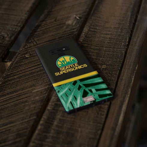 NBA Seattle SuperSonics Retro Palms Galaxy Note 9 Skin