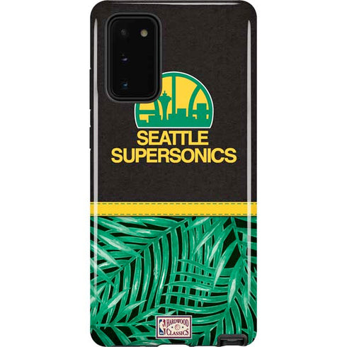 NBA Seattle SuperSonics Retro Palms Galaxy Note20 5G Pro Case
