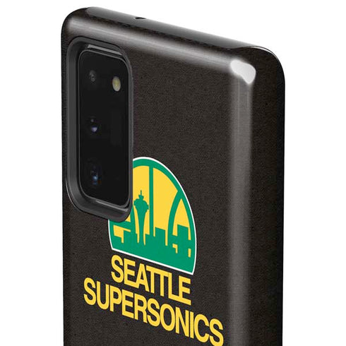 NBA Seattle SuperSonics Retro Palms Galaxy Note20 5G Pro Case