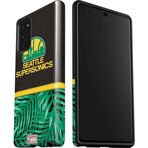 NBA Seattle SuperSonics Retro Palms Galaxy Note20 5G Pro Case