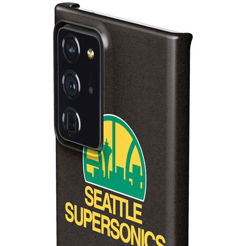 NBA Seattle SuperSonics Retro Palms Galaxy Note20 Ultra 5G Lite Case