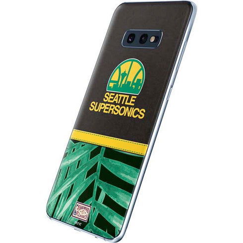 NBA Seattle SuperSonics Retro Palms Galaxy S10e Skin