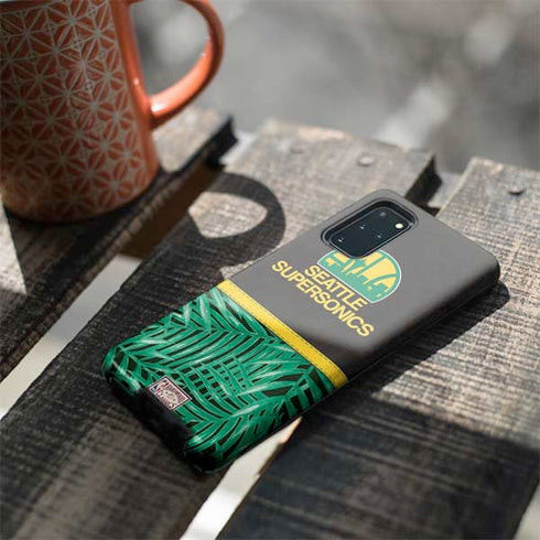 NBA Seattle SuperSonics Retro Palms Galaxy S20 Plus Pro Case