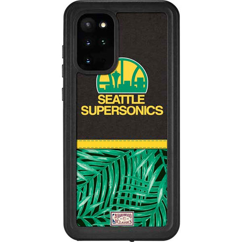 NBA Seattle SuperSonics Retro Palms Galaxy S20 Plus Waterproof Case