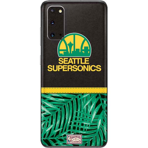 NBA Seattle SuperSonics Retro Palms Galaxy S20 Skin