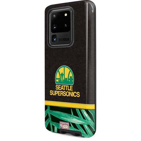 NBA Seattle SuperSonics Retro Palms Galaxy S20 Ultra 5G Pro Case