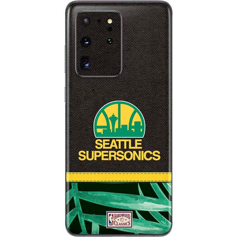 NBA Seattle SuperSonics Retro Palms Galaxy S20 Ultra 5G Skin