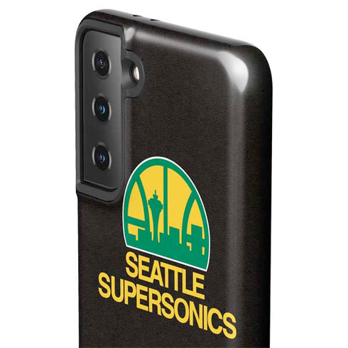 NBA Seattle SuperSonics Retro Palms Galaxy S21 Plus 5G Pro Case