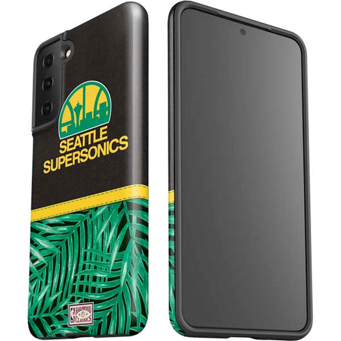 NBA Seattle SuperSonics Retro Palms Galaxy S21 Plus 5G Pro Case
