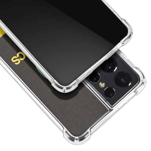 NBA Seattle SuperSonics Retro Palms Galaxy S21 Ultra 5G Clear Case