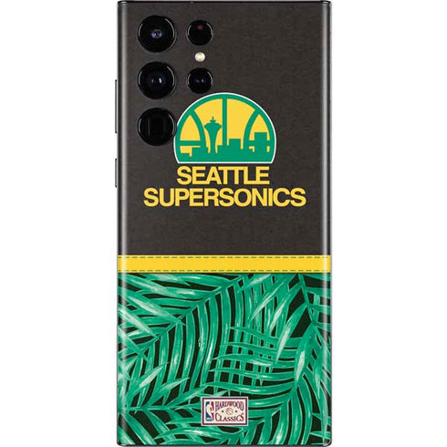 NBA Seattle SuperSonics Retro Palms Galaxy S22 Ultra Skin