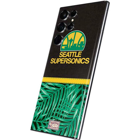 NBA Seattle SuperSonics Retro Palms Galaxy S22 Ultra Skin