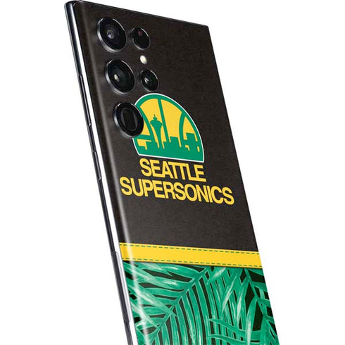 NBA Seattle SuperSonics Retro Palms Galaxy S22 Ultra Skin