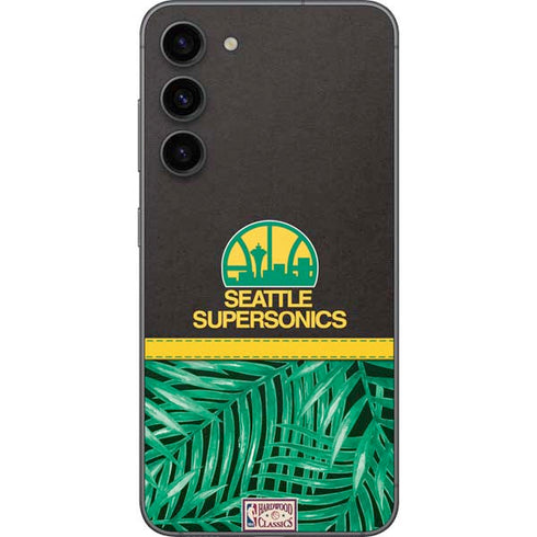 NBA Seattle SuperSonics Retro Palms Galaxy S23 Plus Skin