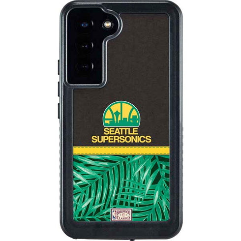 NBA Seattle SuperSonics Retro Palms Galaxy S23 Plus Waterproof Case