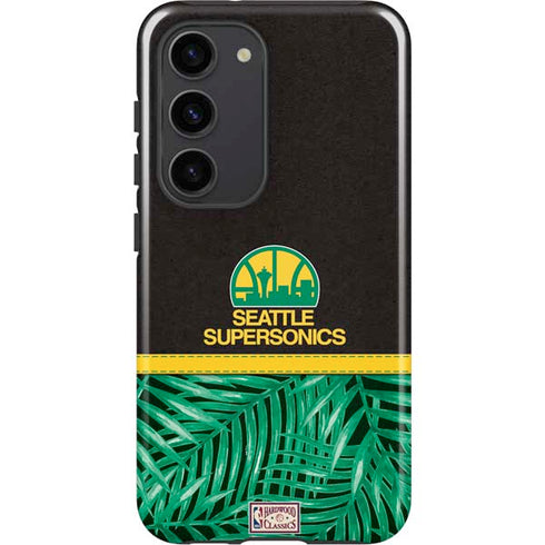 NBA Seattle SuperSonics Retro Palms Galaxy S23 Pro Case