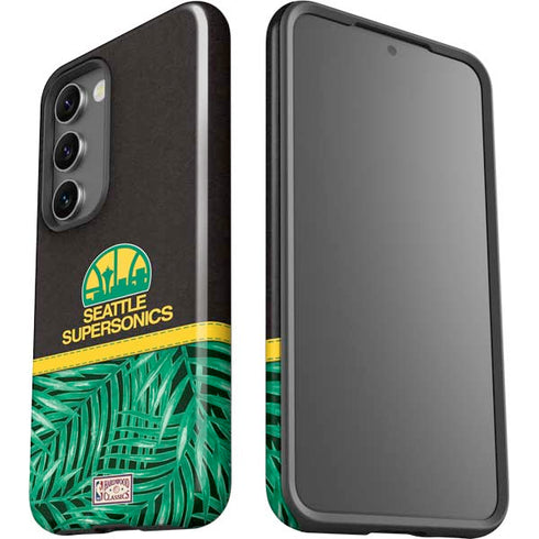 NBA Seattle SuperSonics Retro Palms Galaxy S23 Pro Case