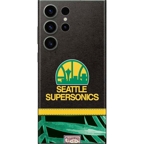 NBA Seattle SuperSonics Retro Palms Galaxy S23 Ultra Skin