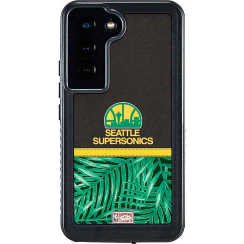 NBA Seattle SuperSonics Retro Palms Galaxy S23 Waterproof Case