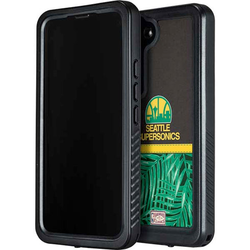 NBA Seattle SuperSonics Retro Palms Galaxy S23 Waterproof Case