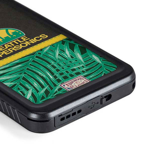 NBA Seattle SuperSonics Retro Palms Galaxy S23 Waterproof Case