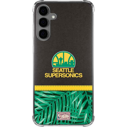 NBA Seattle SuperSonics Retro Palms Galaxy S24 Plus Clear Case