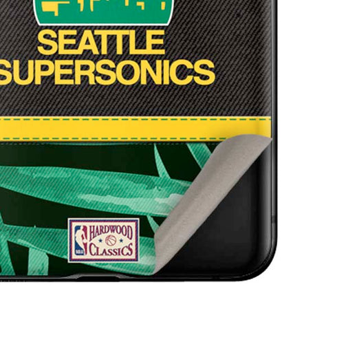 NBA Seattle SuperSonics Retro Palms Galaxy Z Flip Skin