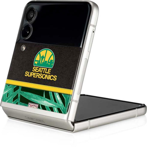 NBA Seattle SuperSonics Retro Palms Galaxy Z Flip4 5G Skin