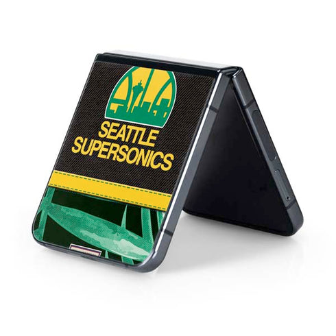 NBA Seattle SuperSonics Retro Palms Galaxy Z Flip5 5G Skin