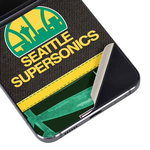 NBA Seattle SuperSonics Retro Palms Galaxy Z Flip5 5G Skin