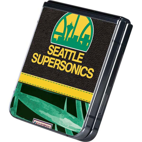 NBA Seattle SuperSonics Retro Palms Galaxy Z Flip5 5G Skin