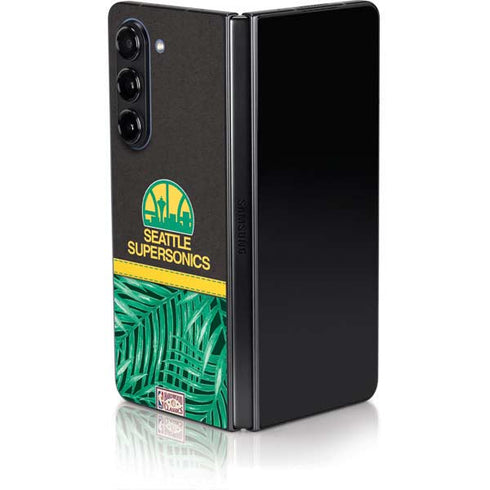 NBA Seattle SuperSonics Retro Palms Galaxy Z Fold5 5G Skin