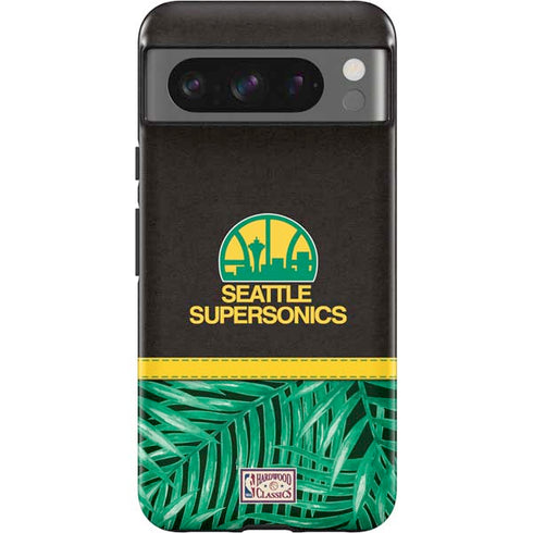 NBA Seattle SuperSonics Retro Palms Google Pixel 8 Pro Impact Case