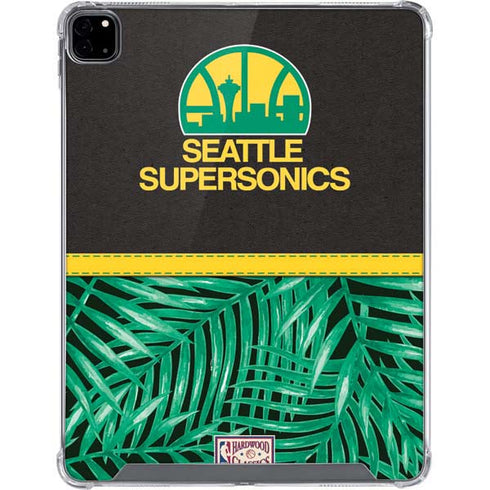 NBA Seattle SuperSonics Retro Palms iPad Pro 12.9in (2020) Clear Case