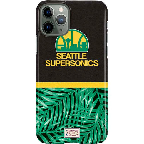 NBA Seattle SuperSonics Retro Palms iPhone 11 Pro Lite Case