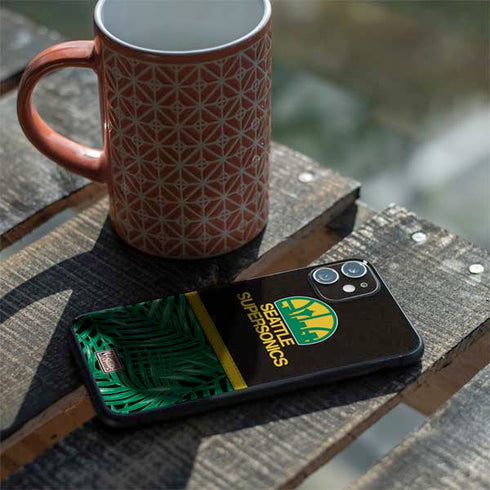 NBA Seattle SuperSonics Retro Palms iPhone 11 Skin