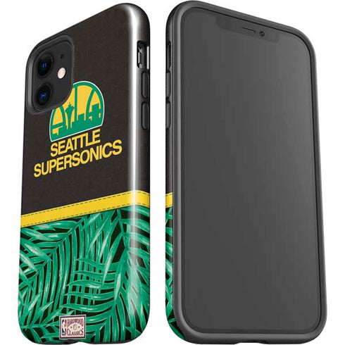 NBA Seattle SuperSonics Retro Palms iPhone 12 Impact Case