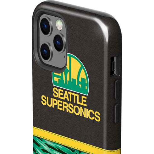 NBA Seattle SuperSonics Retro Palms iPhone 12 Pro Max Impact Case