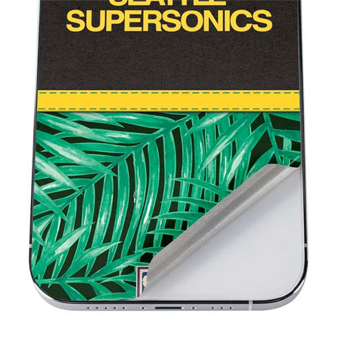 NBA Seattle SuperSonics Retro Palms iPhone 12 Pro Skin