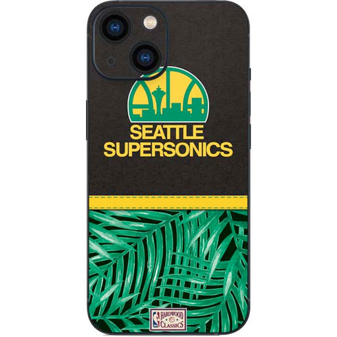 NBA Seattle SuperSonics Retro Palms iPhone 13 Mini Skin