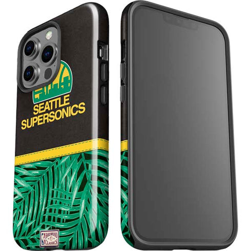 NBA Seattle SuperSonics Retro Palms iPhone 13 Pro Impact Case