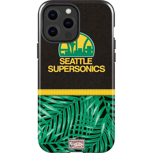 NBA Seattle SuperSonics Retro Palms iPhone 13 Pro Max Impact Case