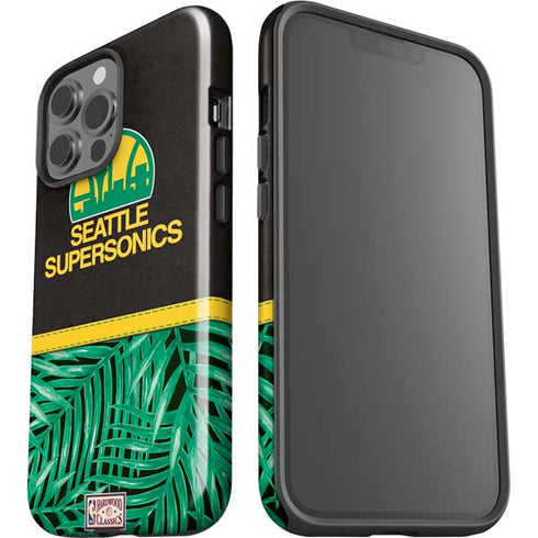 NBA Seattle SuperSonics Retro Palms iPhone 13 Pro Max Impact Case
