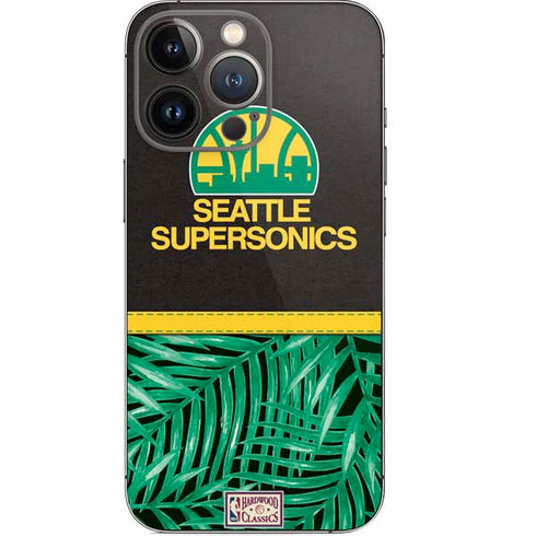 NBA Seattle SuperSonics Retro Palms iPhone 13 Pro Skin