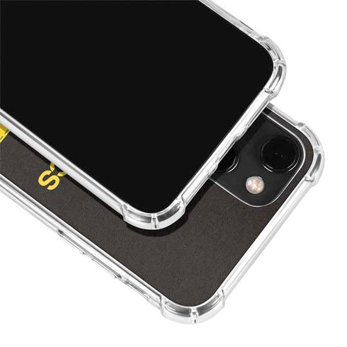 NBA Seattle SuperSonics Retro Palms iPhone 15 Plus Clear Case