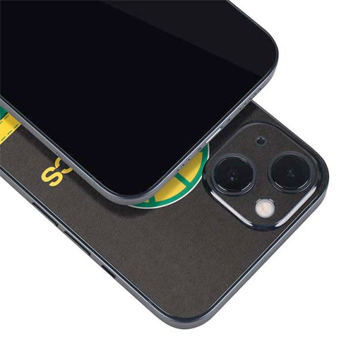 NBA Seattle SuperSonics Retro Palms iPhone 14 Plus Skin